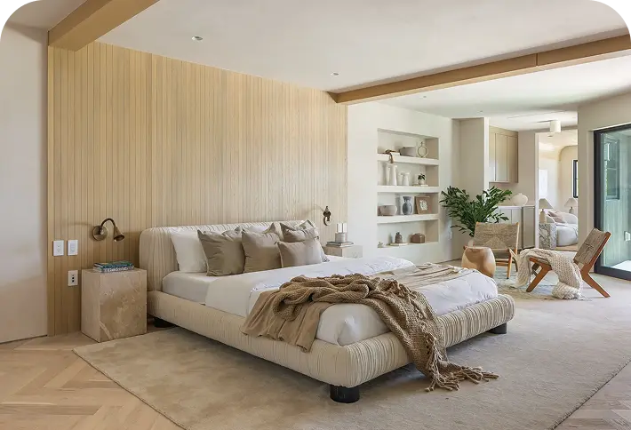 Bedroom cleaning